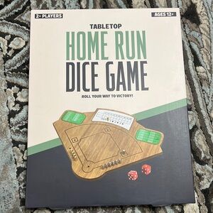 Home Run Dice Game